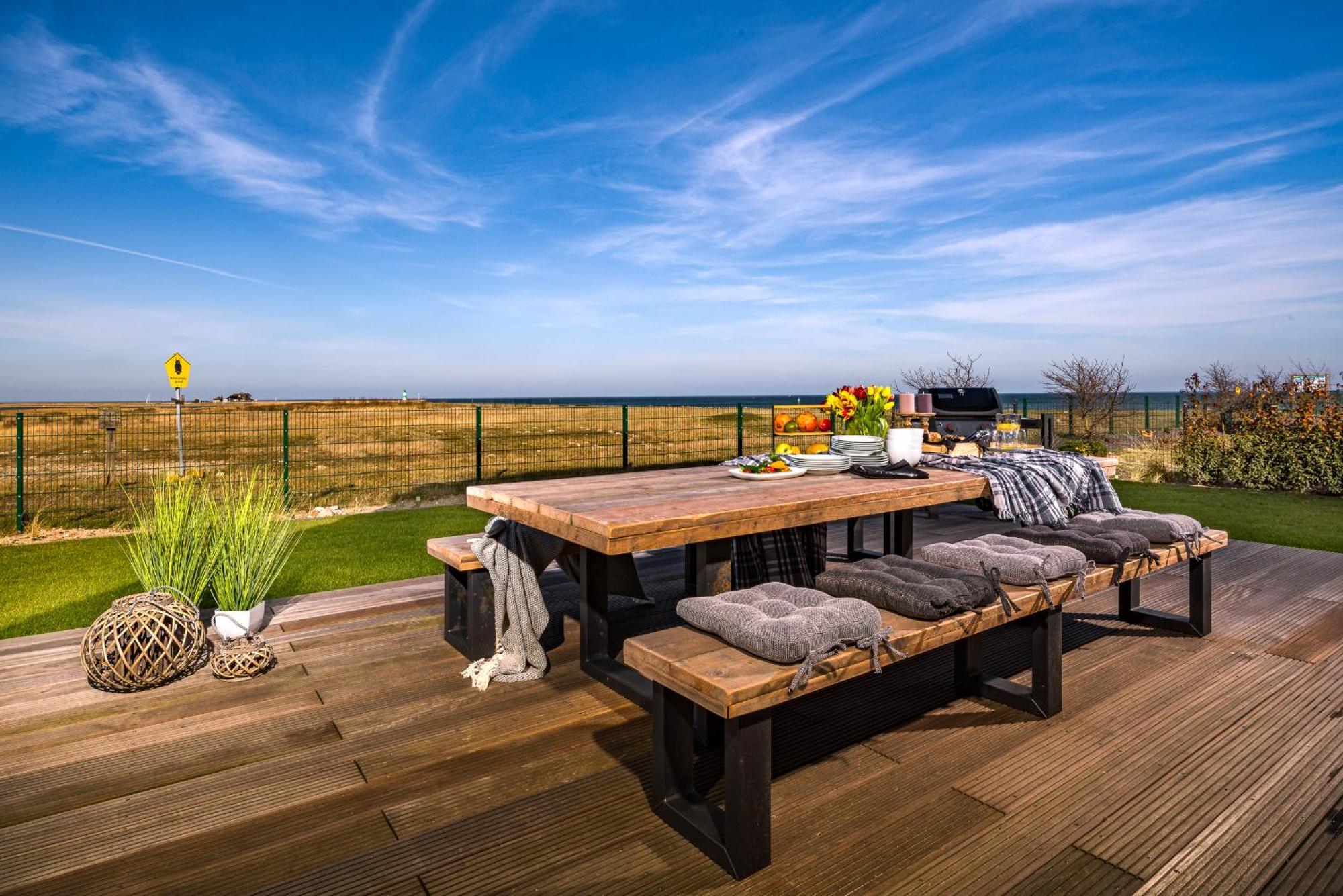 Villa King Erste Lage, Dachterrasse, Meerblick, Carport, Kamin, Sauna, Terrasse, Aussenrolllaeden Olpenitz Exterior photo