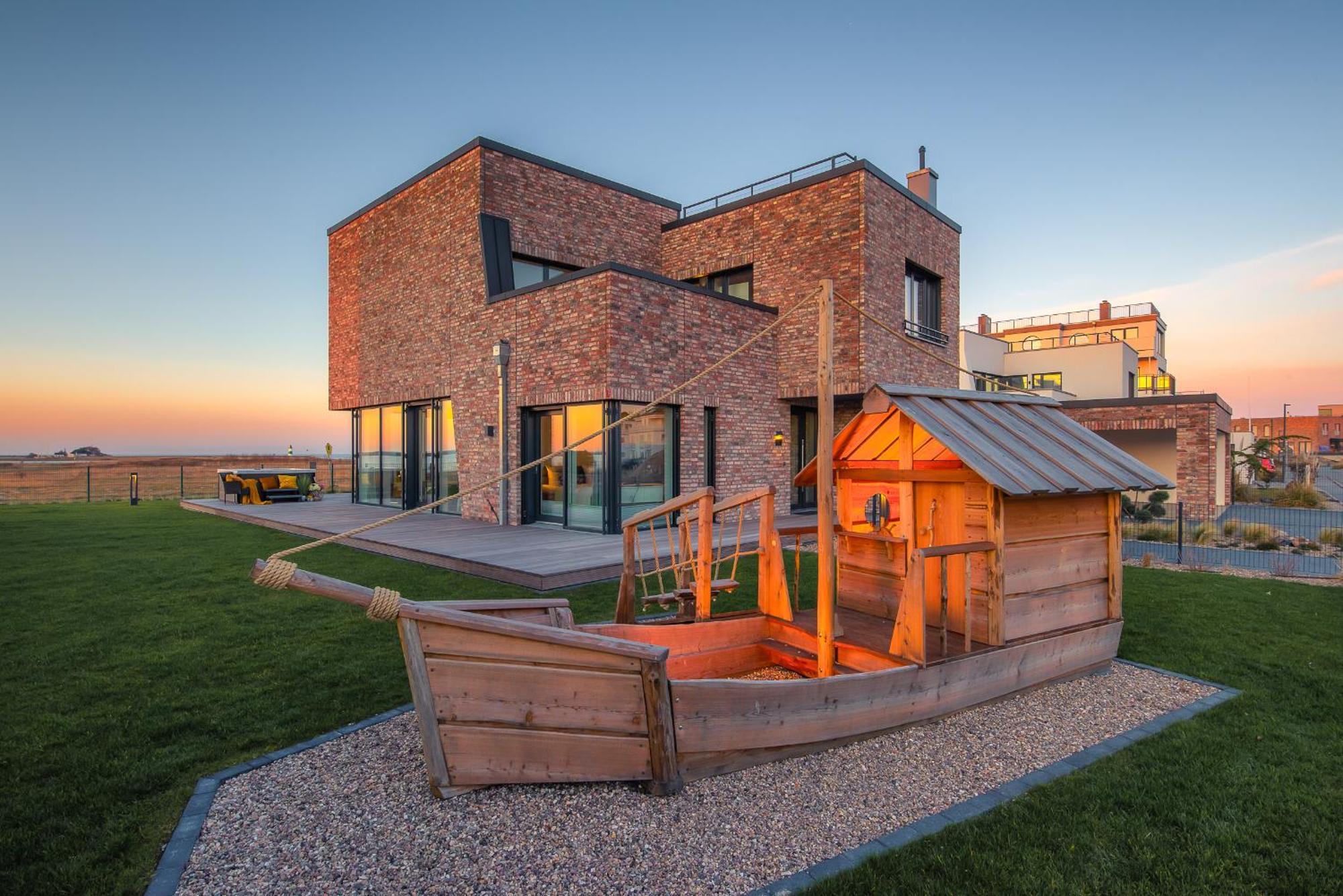 Villa King Erste Lage, Dachterrasse, Meerblick, Carport, Kamin, Sauna, Terrasse, Aussenrolllaeden Olpenitz Exterior photo